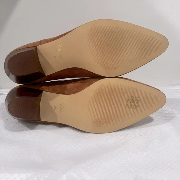Boden NWOT Western Ankle Boots in Tan Women’s Sz 39 (US 8) - Picture 10 of 12